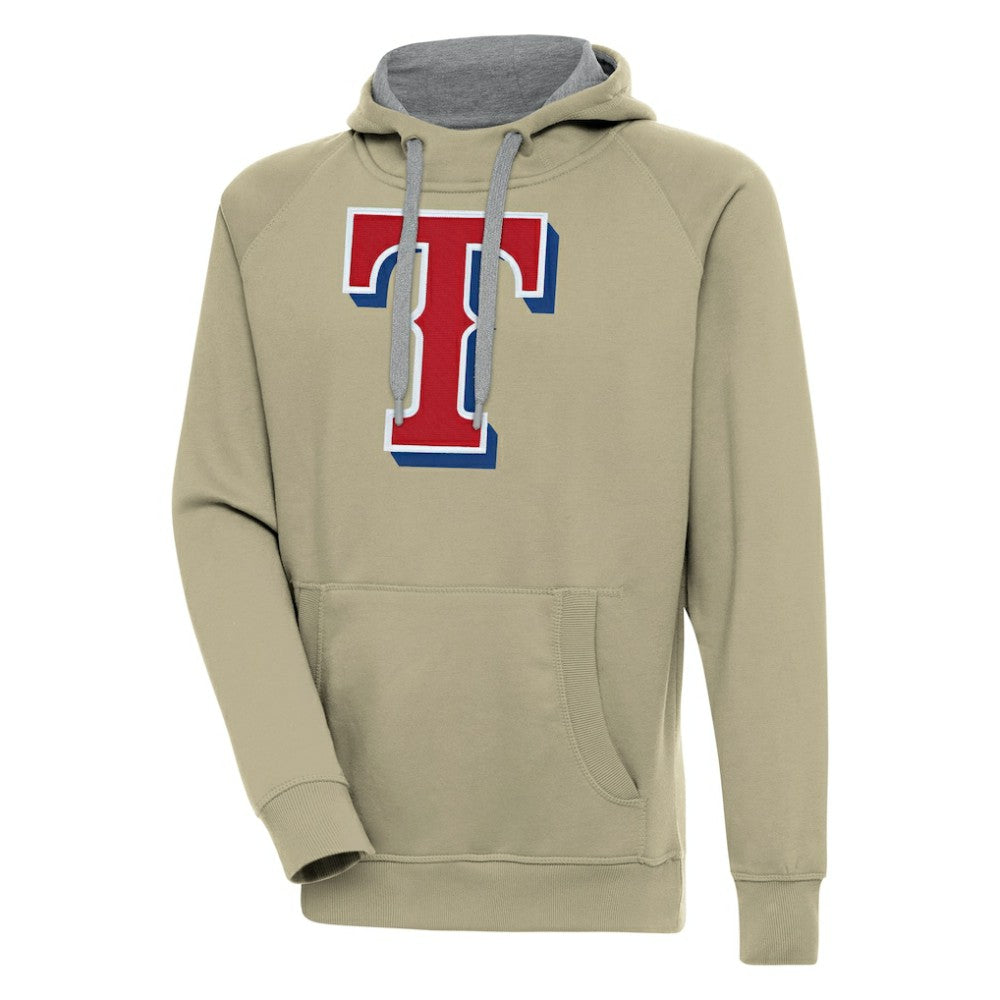 Texas Rangers Antigua Victory Pullover Hoodie - MLB