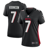 Bijan Robinson Atlanta Falcons Women's Player Jersey Black | Nike for Sale