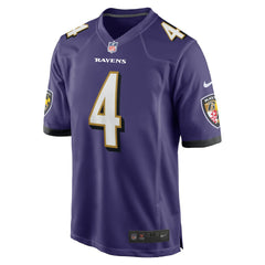 Zay Flowers Baltimore Ravens Game Jersey Purple | Nike for Sale