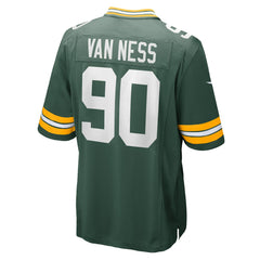 Lukas Van Ness Green Bay Packers Game Jersey Green | Nike for Sale