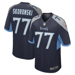 Peter Skoronski Tennessee Titans Game Jersey Navy | Nike for Sale