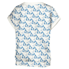 Los Angeles Dodgers Lusso Women's Madge Dolman Tri-Blend T-Shirt - MLB