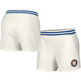 Houston Astros Lusso Women's Maeg Tri-Blend Pocket Shorts - MLB