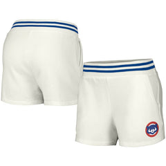 Chicago Cubs Lusso Women's Maeg Tri-Blend Pocket Shorts - MLB