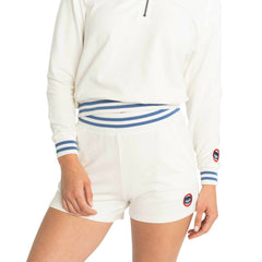 Chicago Cubs Lusso Women's Maeg Tri-Blend Pocket Shorts - MLB