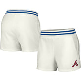 Atlanta Braves Lusso Women's Maeg Tri-Blend Pocket Shorts - MLB