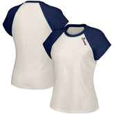 Atlanta Braves Lusso Women's Nikki Raglan T-Shirt - MLB