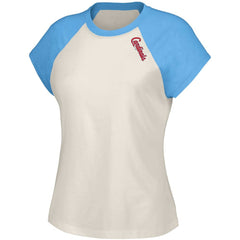 St. Louis Cardinals Lusso Women's Nikki Raglan T-Shirt - MLB