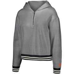San Francisco Giants Lusso Women's Magnolia Tri-Blend Quarter-Zip Hoodie - MLB