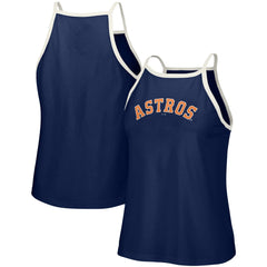 Houston Astros Lusso Women's Nadine Halter Tank Top - MLB