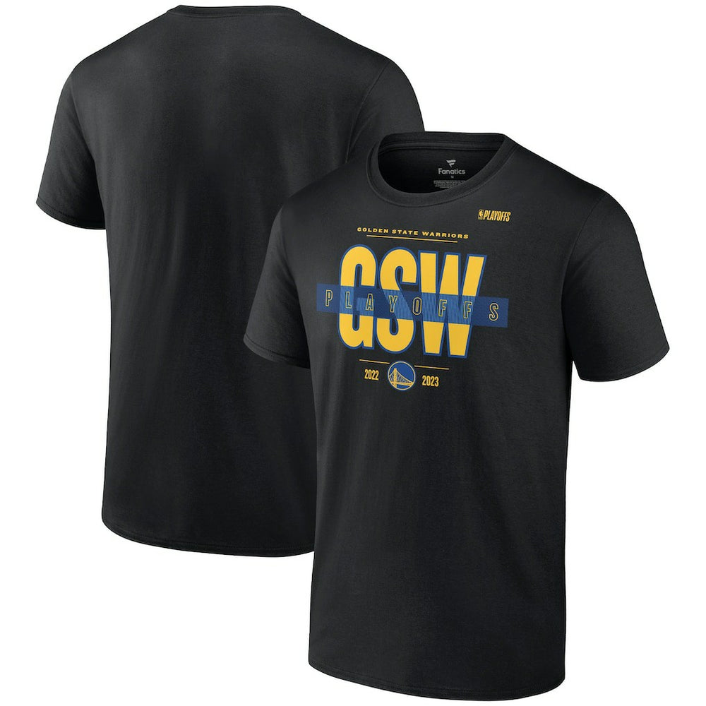 Golden State Warriors 2023 NBA Playoffs Jump Ball T-Shirt Black - NBA