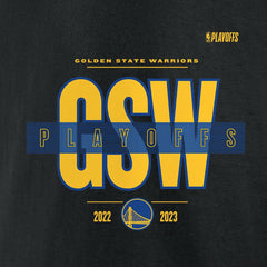 Golden State Warriors 2023 NBA Playoffs Jump Ball T-Shirt Black - NBA