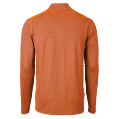 Houston Astros Cutter & Buck Virtue Eco Pique Micro Stripe Recycled Quarter-Zip Pullover Top - MLB