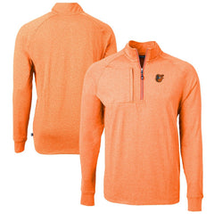 Baltimore Orioles Cutter & Buck Adapt Eco Knit Stretch Recycled Quarter-Zip Pullover Top - MLB
