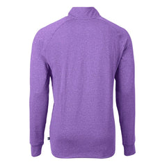 Colorado Rockies Cutter & Buck Adapt Eco Knit Stretch Recycled Quarter-Zip Pullover Top - MLB