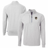 Milwaukee Brewers Cutter & Buck Adapt Eco Knit Stretch Recycled Quarter-Zip Pullover Top - MLB