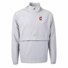Cleveland Guardians Cutter & Buck Charter Eco Recycled Half-Zip Anorak Jacket - MLB