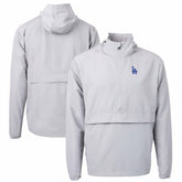 Los Angeles Dodgers Cutter & Buck Charter Eco Recycled Half-Zip Anorak Jacket - MLB