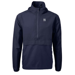 New York Yankees Cutter & Buck Charter Eco Recycled Half-Zip Anorak Jacket - MLB