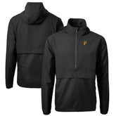 Pittsburgh Pirates Cutter & Buck Charter Eco Recycled Half-Zip Anorak Jacket - MLB