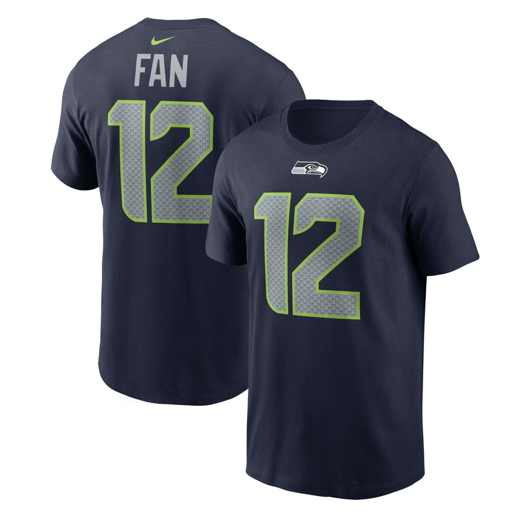 12s Seattle Seahawks Name & Number T-Shirt College Navy | Nike for Sale