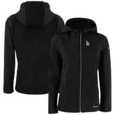 Los Angeles Dodgers Cutter & Buck Women's Evoke Eco Softshell Recycled Full-Zip Jacket - MLB