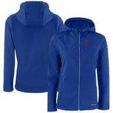 Philadelphia Phillies Cutter & Buck Women's Evoke Eco Softshell Recycled Full-Zip Jacket - MLB