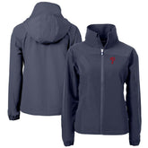 Philadelphia Phillies Cutter & Buck Women's Charter Eco Recycled Full-Zip Jacket - MLB