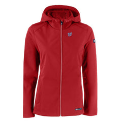 Washington Nationals Cutter & Buck Women's Evoke Eco Softshell Recycled Full-Zip Jacket - MLB