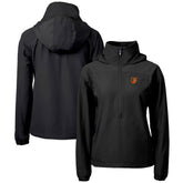 Baltimore Orioles Cutter & Buck Women's Charter Eco Recycled Half-Zip Anorak Jacket - MLB