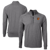 Baltimore Orioles Cutter & Buck Big & Tall Adapt Eco Knit Stretch Recycled Quarter-Zip Pullover Top - MLB