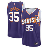 Kevin Durant Phoenix Suns Fast Break Replica Jersey Icon Edition Purple - NBA