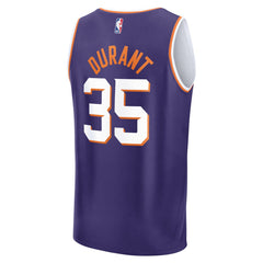 Kevin Durant Phoenix Suns Fast Break Replica Jersey Icon Edition Purple - NBA