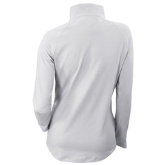 San Antonio Spurs Women's Omni-Wick Outward Nine Quarter-Zip Pullover Top White - NBA