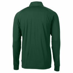 Green Bay Packers Cutter & Buck Helmet Adapt Eco Knit Stretch Recycled Quarter-Zip Pullover Top Green | NFL