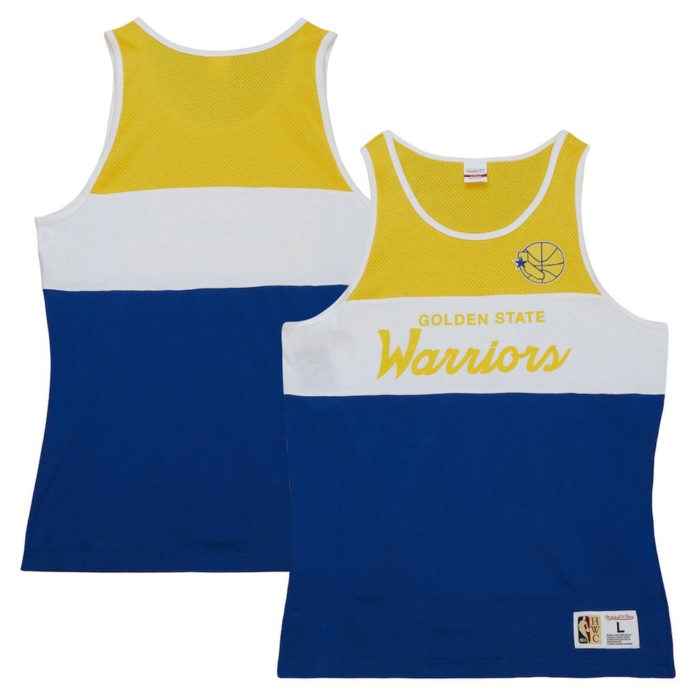 Golden State Warriors Special Script Tank Top Royal - NBA