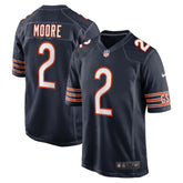 D.J. Moore Chicago Bears Team Color Game Jersey Navy | Nike for Sale