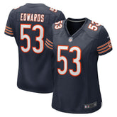 TJ Edwards Chicago Bears Women's Game Player Jersey Navy | Nike for Sale