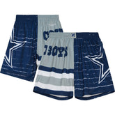 Dallas Cowboys Jumbotron 3.0 Shorts Gray | Mitchell & Ness