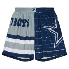 Dallas Cowboys Jumbotron 3.0 Shorts Gray | Mitchell & Ness
