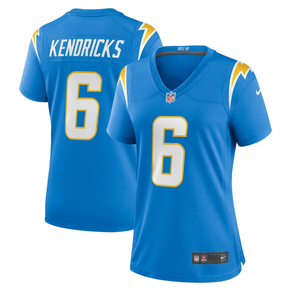 Eric Kendricks Los Angeles Chargers Women's Game Player Jersey Powder Blue | Nike for Sale