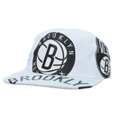 Brooklyn Nets Hardwood Classics In Your Face Deadstock Snapback Hat White - NBA