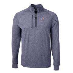 Pittsburgh Pirates Cutter & Buck Americana Logo Adapt Eco Knit Stretch Recycled Quarter-Zip Pullover Top - MLB