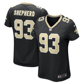 Nathan Shepherd New Orleans Saints Women's Game Jersey Black | Nike for Sale