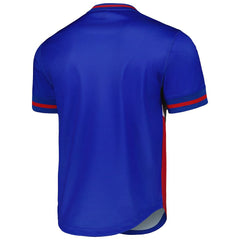 Buffalo Bills Jumbotron 3.0 Mesh V-Neck T-Shirt Royal | Mitchell & Ness