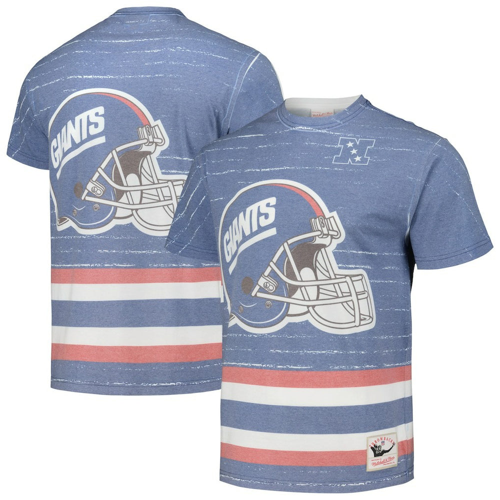 New York Giants Jumbotron 3.0 T-Shirt Royal | Mitchell & Ness