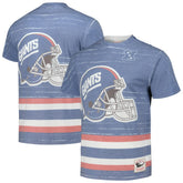 New York Giants Jumbotron 3.0 T-Shirt Royal | Mitchell & Ness