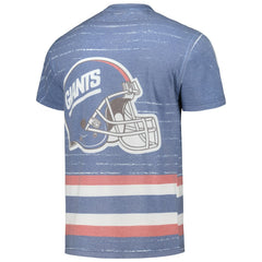 New York Giants Jumbotron 3.0 T-Shirt Royal | Mitchell & Ness