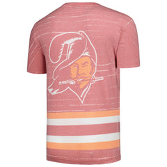 Tampa Bay Buccaneers Jumbotron 3.0 T-Shirt Red | Mitchell & Ness