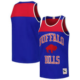 Buffalo Bills Heritage Colorblock Tank Top Royal/Red | Mitchell & Ness
